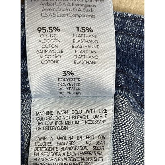 Mother Jeans Womens 28 Blue Sailor Tripper Flared High Rise Side Button Fly - Picture 11 of 15